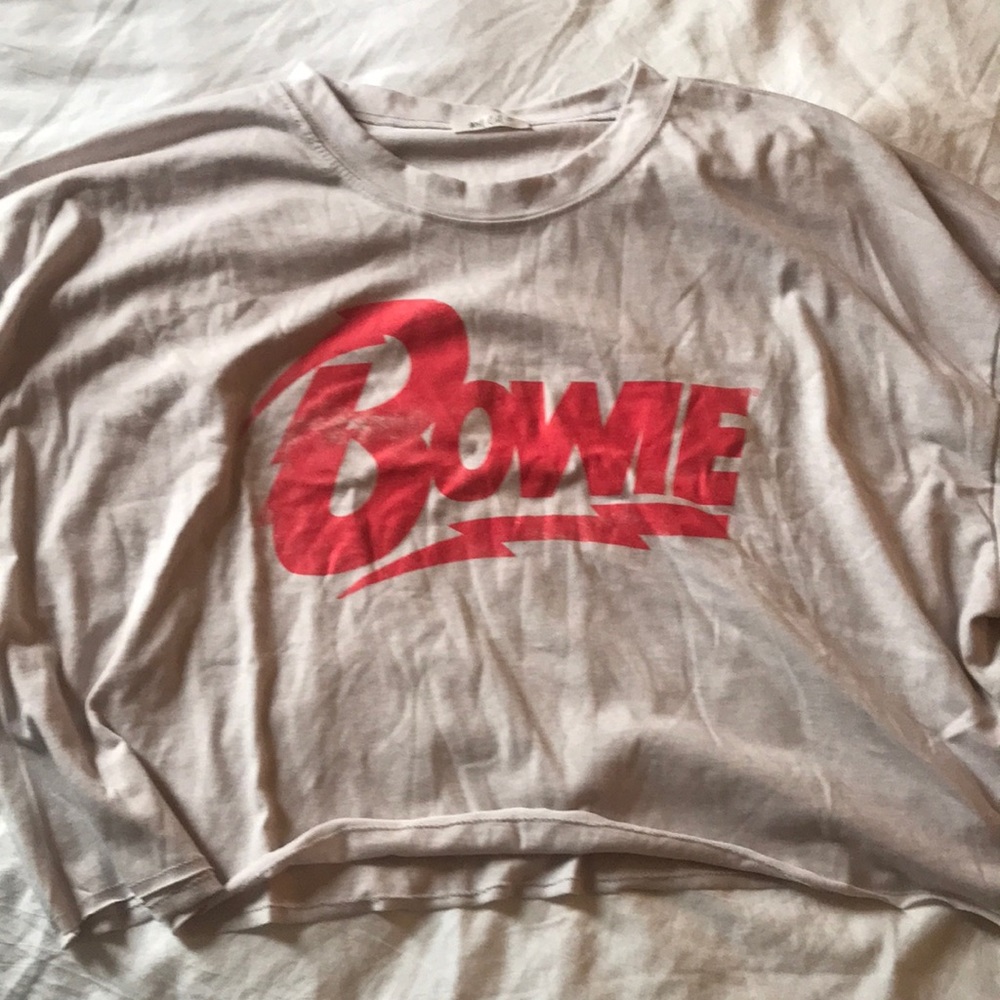 Bowie Crop tee